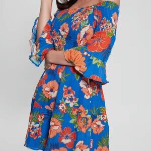GUESS off shoulder sun dress (S)